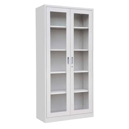 White Ms Office Storage Cabinet