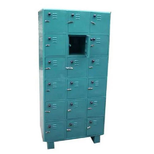 Green Metal Storage Locker