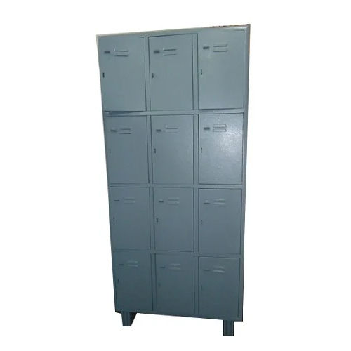 Grey 12 Compartment Ms Locker