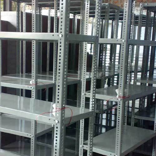 8 Feet Slotted Angle Racking System - Capacity: 100 Kg Kg/Day