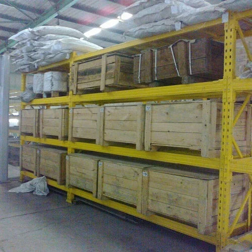 Yellow Industrial Heavy Duty Pallet Rack At Best Price In Mumbai Sai Steelrange Storage