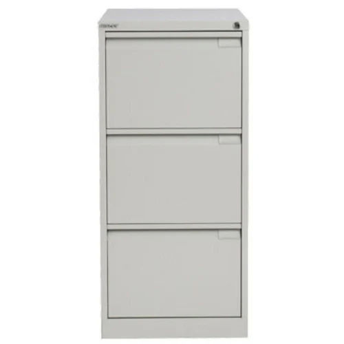 White 3 Drawer Fulllscape Office Filing Cabinet