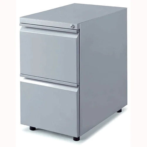 Grey 2 Drawer Office Filing Cabinet