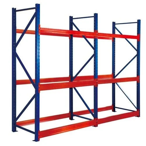 Orange And Blue 6500 X 2700 X 1000 Mm Heavy Duty Pallet Rack