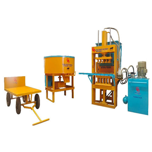 5 KVT Semi Auto Brick Making Machine