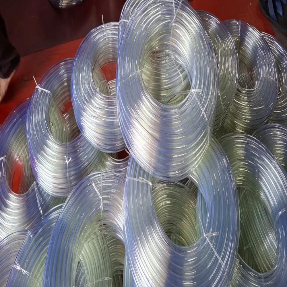 Pvc Transparent Pipe - Diameter: 0.37 Inch (in)