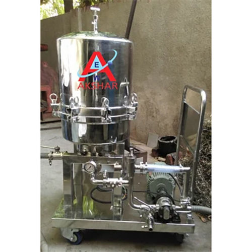 Silver Molasses Filter Press