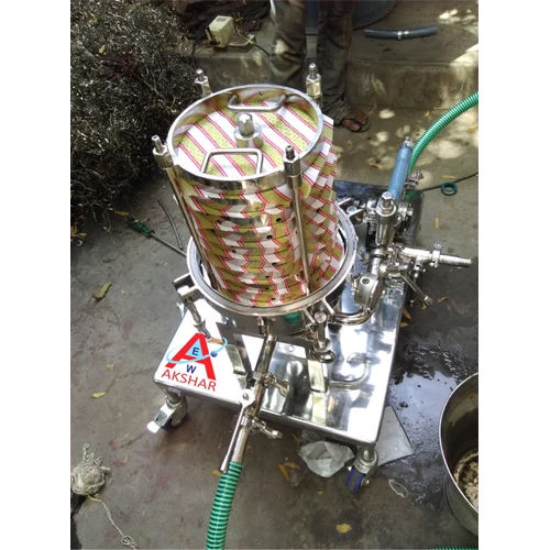 Silver Soya Bean Oil Filter Press