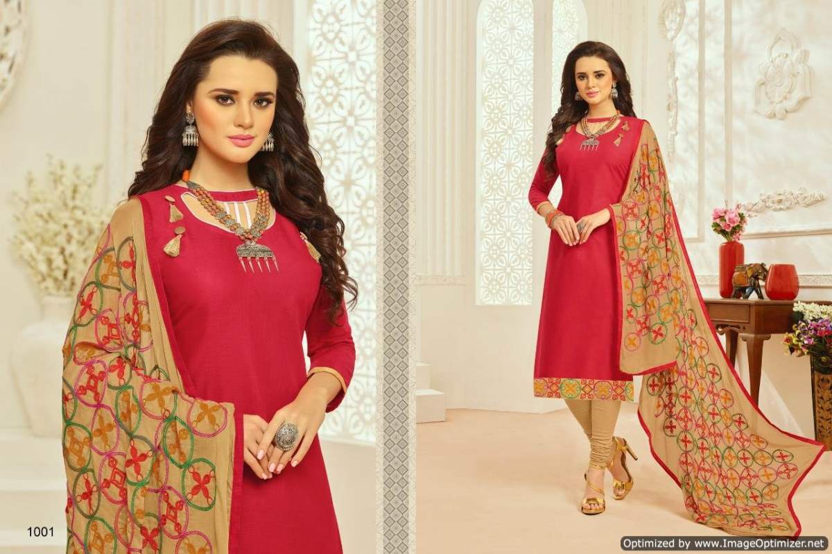 Samaira Monalisa Vol-1  Dress Material