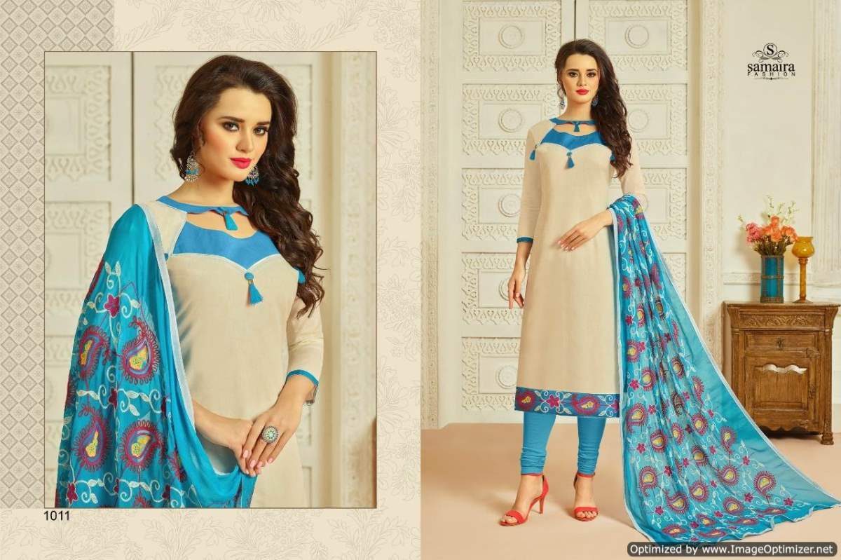 Samaira Monalisa Vol-1  Dress Material