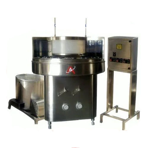 Semi Automatic Rotary Bottle Washing Machine