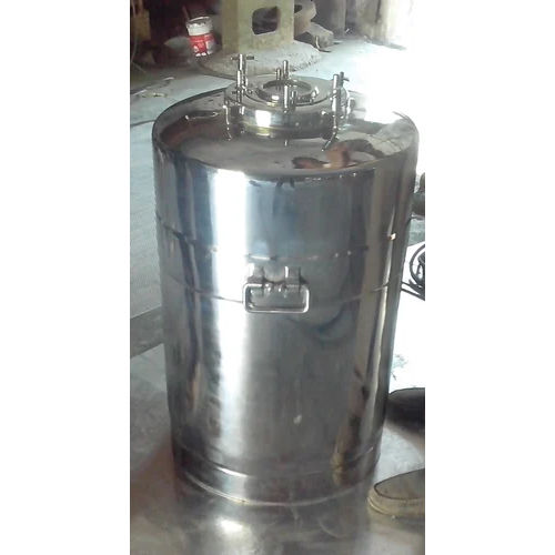 Silver Sterile Filling Vessel