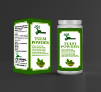 Herbal Tulsi Powder - Churan & Powder Form | Immune Support, Antioxidant Action, Stress Relief, Skin Care, Digestive Aid, Non-gmo