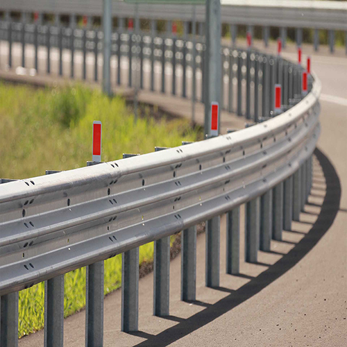 Metal Beam Crash Barrier