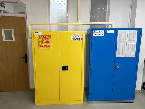 Flammable Solvent Cabinet Carpenter Assembly