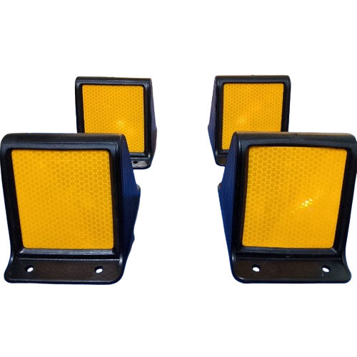 Road Median Marker - Color: Yellow And Black