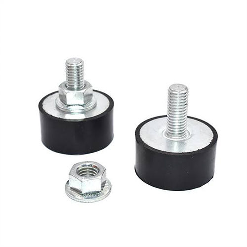 Rubber Vibration Mount With Stud - Ash %: Nil