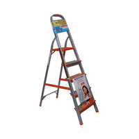 Strong And Durable 5 Step Titanium Series Folding Ladder