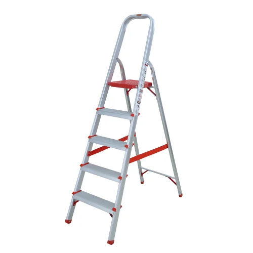 Sbs Series Silver And Orange Popular Aluminium Ladder Usage: Industrial