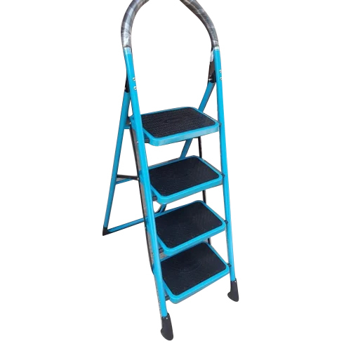 Strong And Durable 5000 Series Ms Round Pipe Ladder With Plastic Wide Step