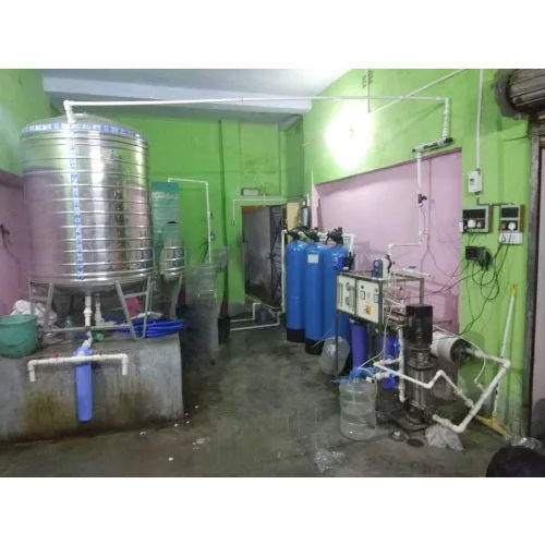 Semi Automatic Manual Water Purification Machine