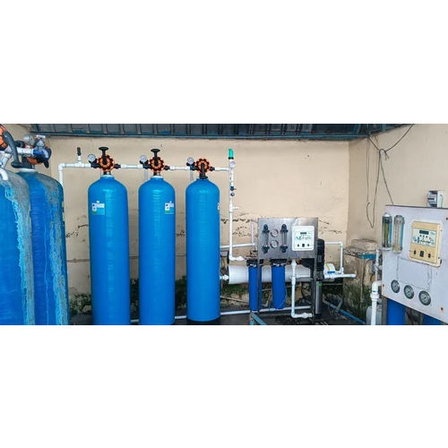 Semi Automatic 1000Lph Industrial Ro Water Plant