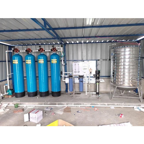 Stainless Steel 1000 Lph Frp Ro Plant