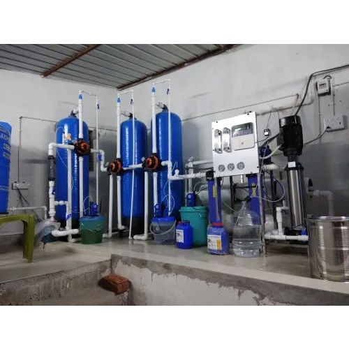 Stainless Steel 2000Lph Commercial Reverse Osmosis System