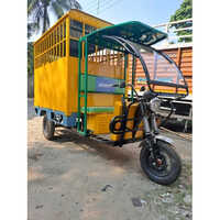 Electric School Van - Color: Yellow Paint Coated