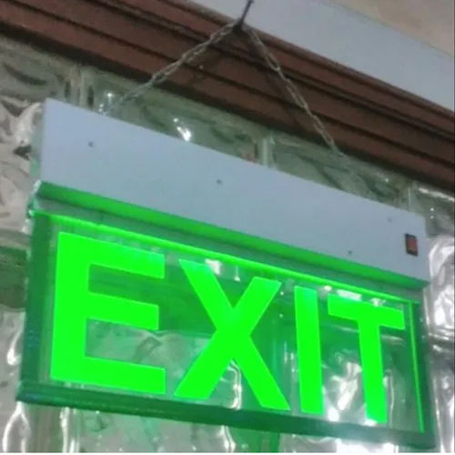 Emergency Exit Sign Light Size: Customized