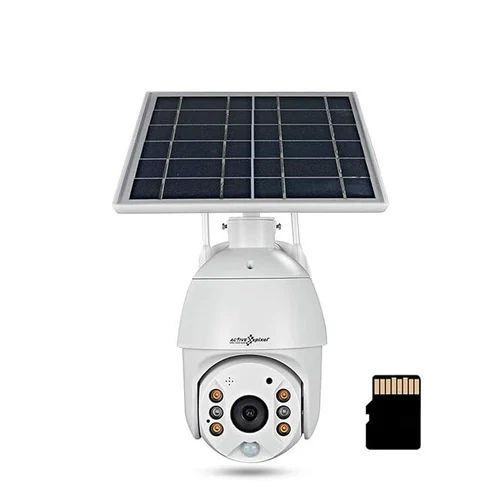 Plastic Active Pixel Solar 3 Mp 4G Mini Pt Camera