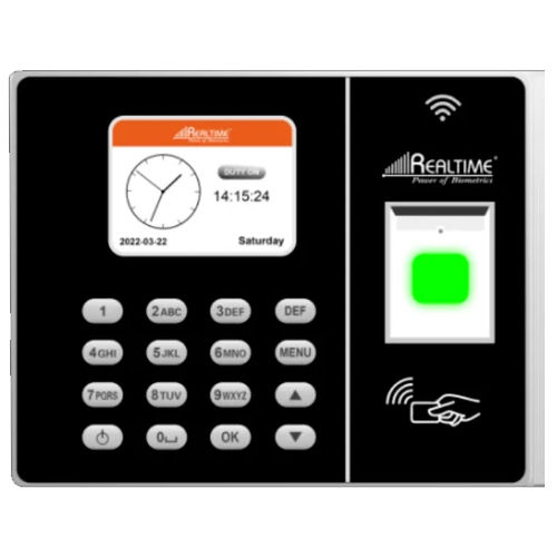 Metal & Pvc Rs9 Wi-Fi Realtime Biometric Attendance System