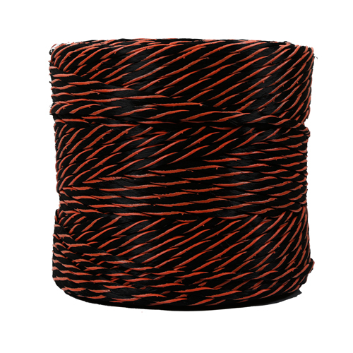 BLACK AND ORANGE POLYPROPYLENE TREE ROPE