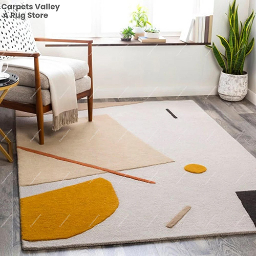Arni Geometric Loop And Cut Pile Rug