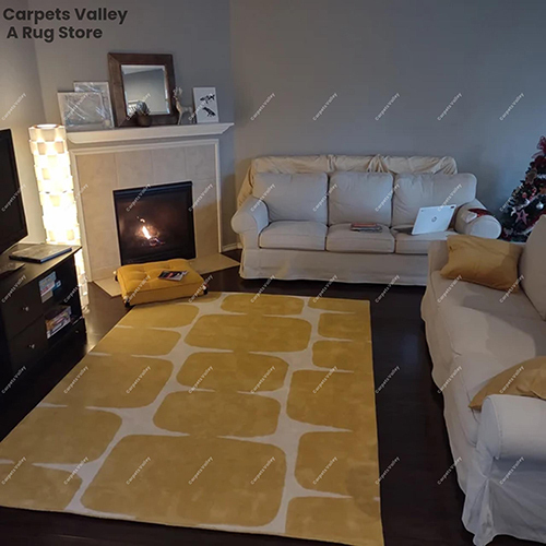 Lokho Honay Mustard Floor Rug