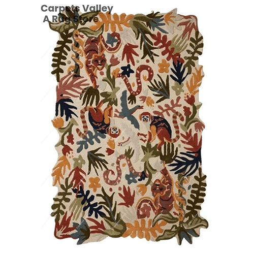 Ivory Jungal Rug