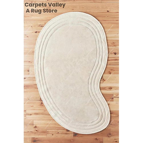 Kidney Shape Floor Rug