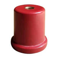 Conical Insulator - Variable Thickness & Width, Industrial Red Design