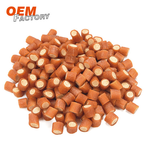 Cheese Filled Chicken Dental Care Chew Dental Dog Chews Wholesale Dog Treats Manufacturer