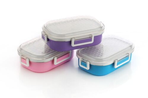 1PC MULTI COLOR  LUNCH BOX