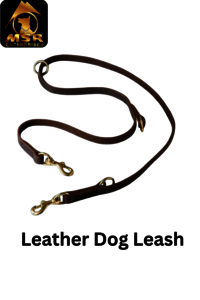 Leather Dog  Show Leash Export