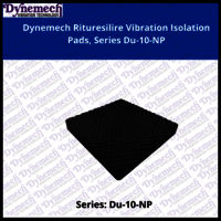 Dynemech Rituresilire Vibration Isolation Pads, Series Du-10-NP