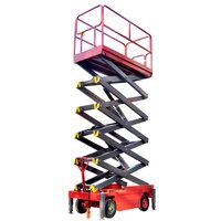 HYDRAULIC SCISSOR LIFT - Mild Steel, 3 to 12 Mtr Height, Yellow | Hydraulic Power Source, Mobile Option, Manual/AC/DC/Flame Proof Variants