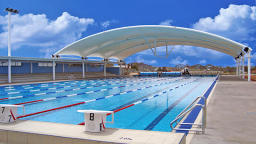 swimming pool tensile structure