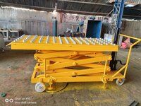 Stationery Single Floor Scissor Lift