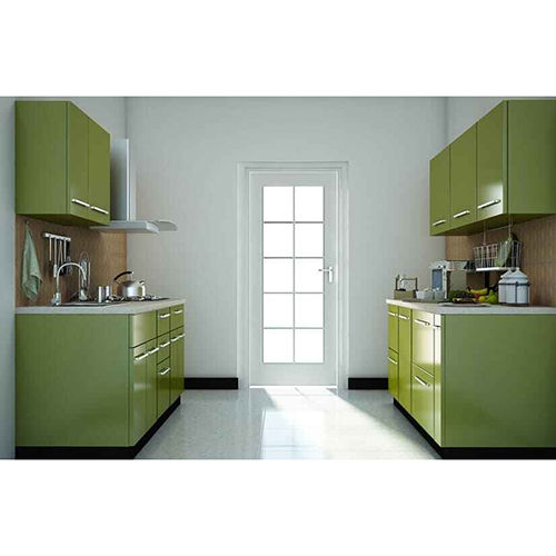 Easy To Clean Modern Parallel Shaped Modular Kitchen