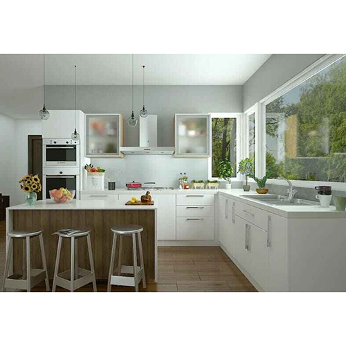 Residential L Shaped Kitchen