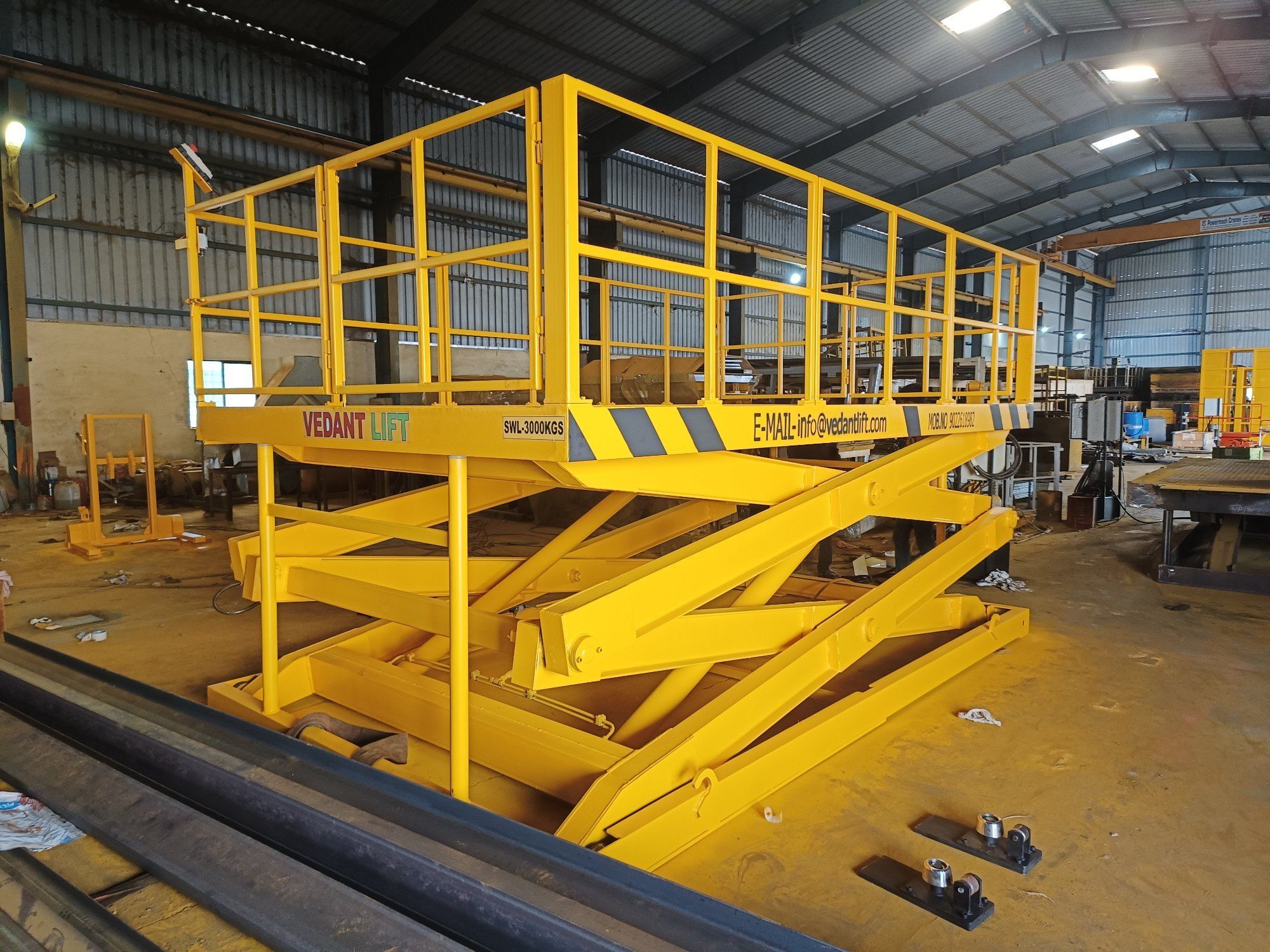 Pit Mounted Scissor Lift Table