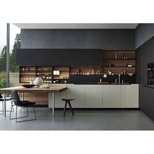 Modern Inline Shaped Kitchen