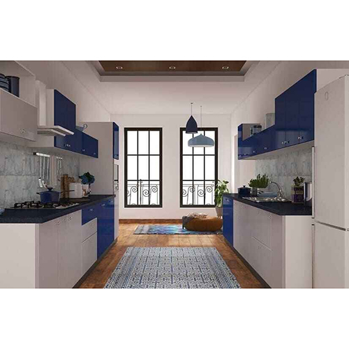 Residential Parallel Shaped Modular Kitchen